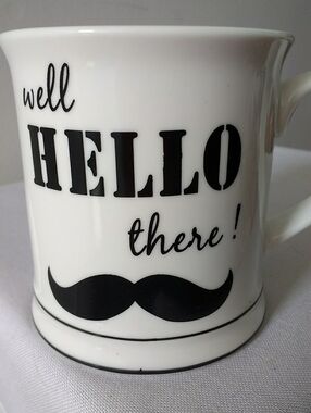 Home Essentials "well HELLO there!" Ceramic Coffee Mug